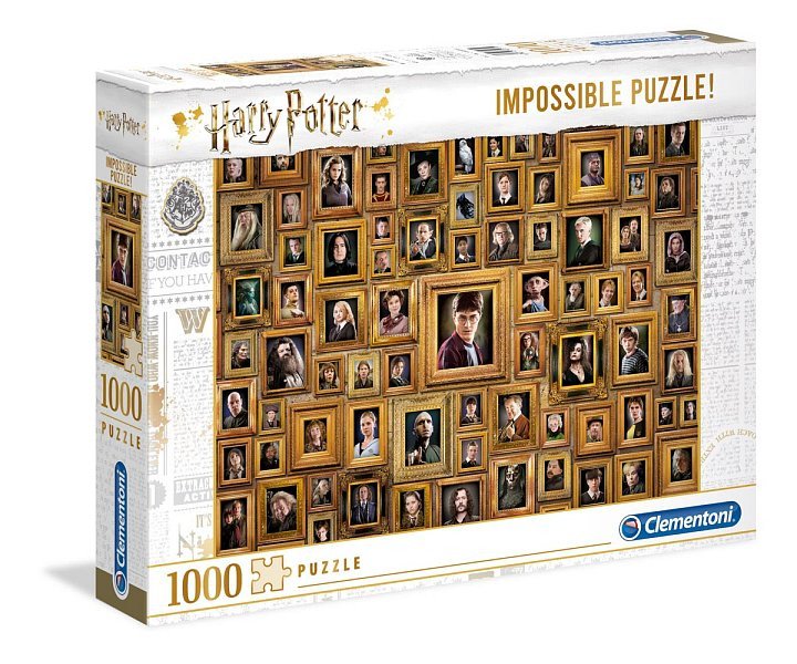 Clementoni Puzzle Impossible - Harry Potter 1000 dílků