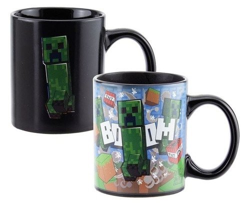 Hrnek Minecraft Creeper 300 ml, měnící