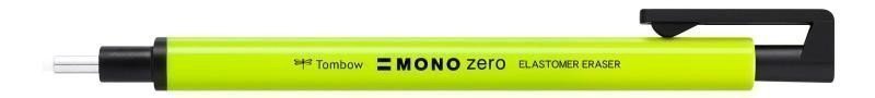 Tombow Gumovací tužka Mono Zero 23 mm - neonová žlutá