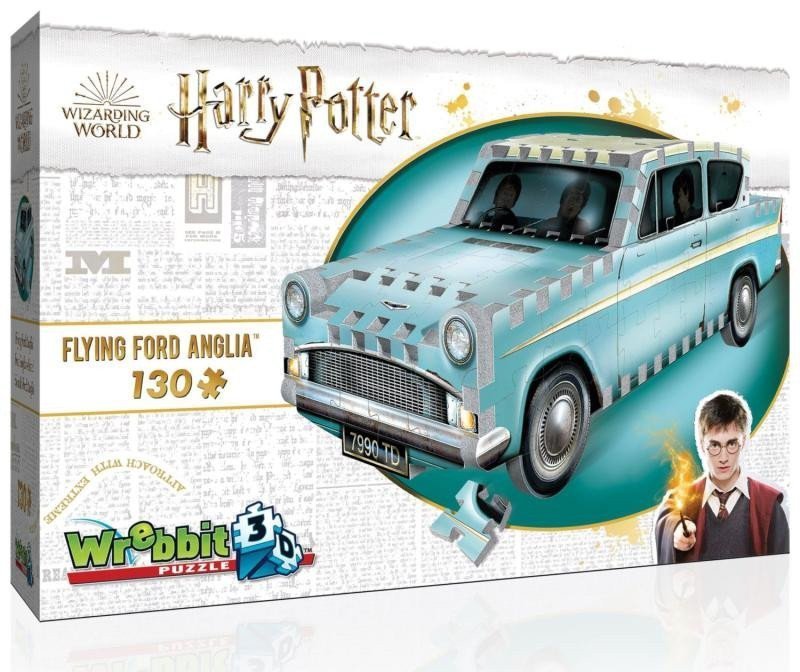 Puzzle 3D Harry Potter Ford Anglia 130 dílků