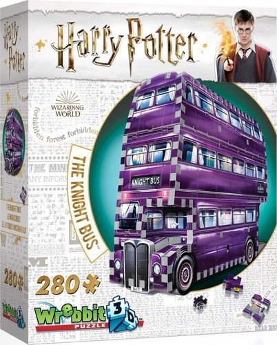 Puzzle 3D Harry Potter Záchranný autobus 280 dílků