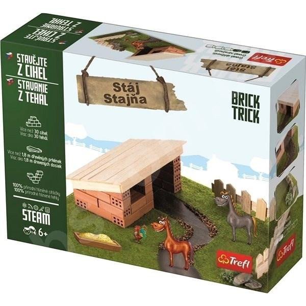 Stavebnice Brick Trick Stáj