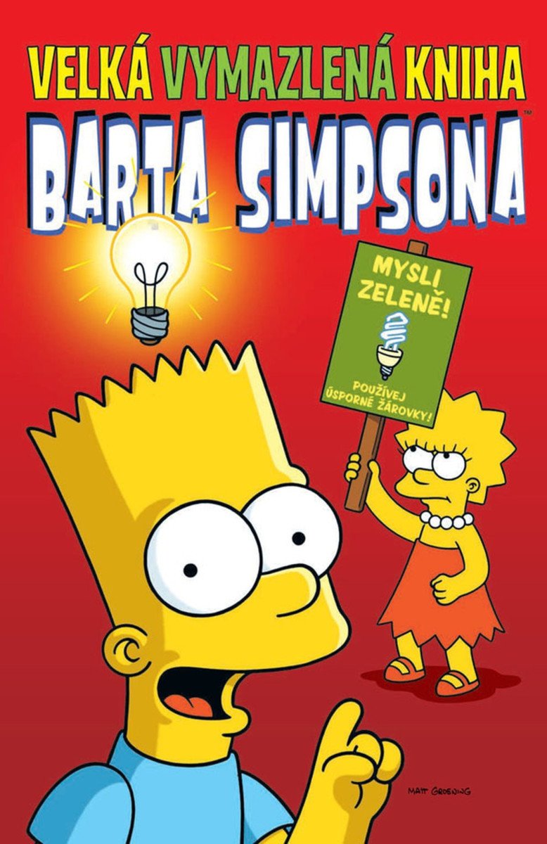Simpsonovi - Velká vymazlená kniha Barta Simpsona – Groening Matt