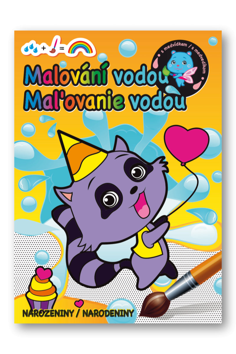 Malování  Maľovanie vodou - Narozeniny  Narodeniny