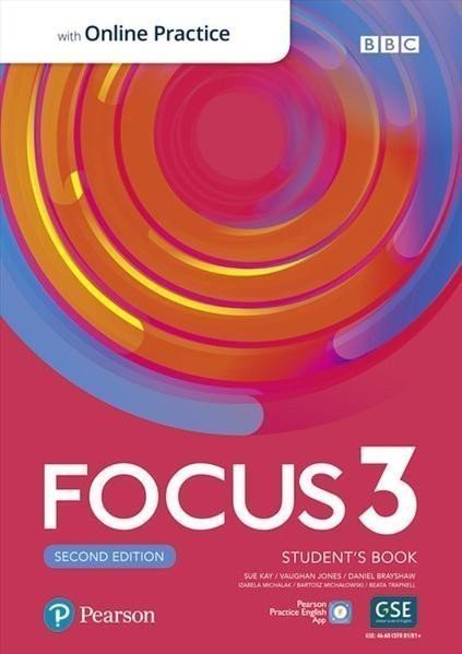 Focus 2nd Edition Level 3 Students Book with eBook and Online Practice – Kay Sue