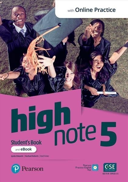 High Note Level 5 Students Book with eBook and Online Practice – Roberts Rachael