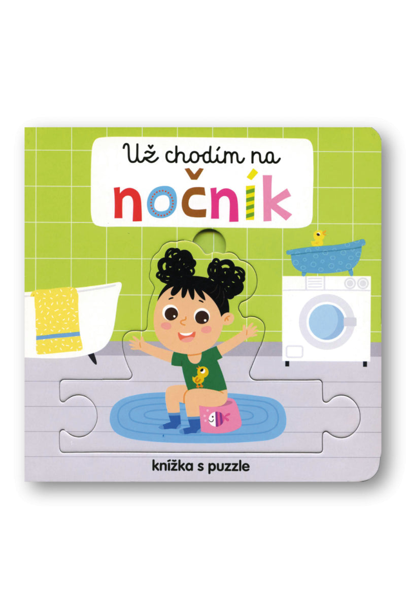 Už chodím na nočník - Knížka s puzzle