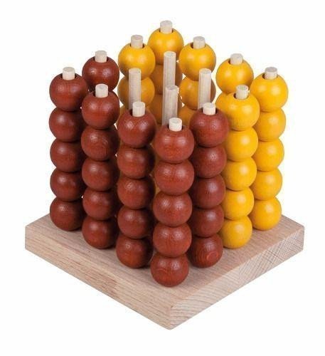 Hlavolam Piškvorky 3D podstavec  kuličky