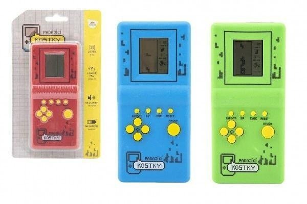 Padající kostky hlavolam - digitální hra na baterie se zvukem