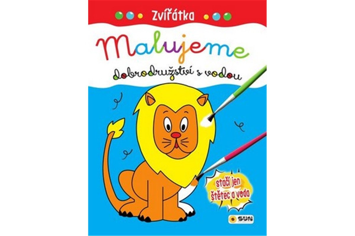 Zvířátka - Malujeme dobrodružství s vodou