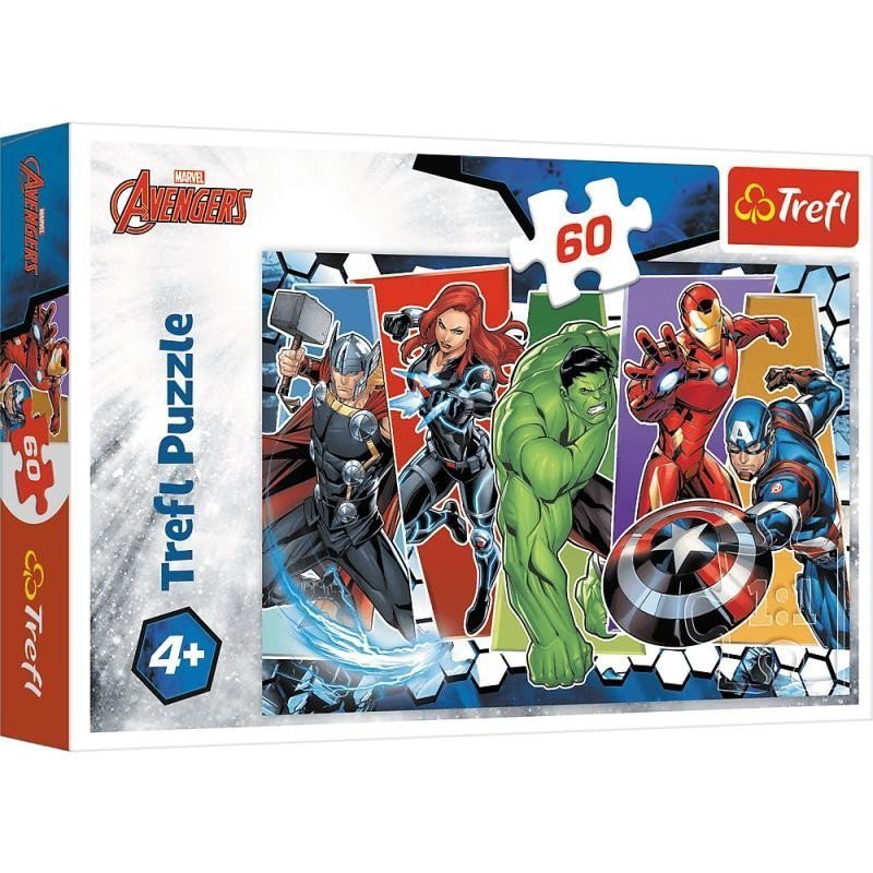 Trefl Puzzle Avengers - Neporazitelní  60 dílků