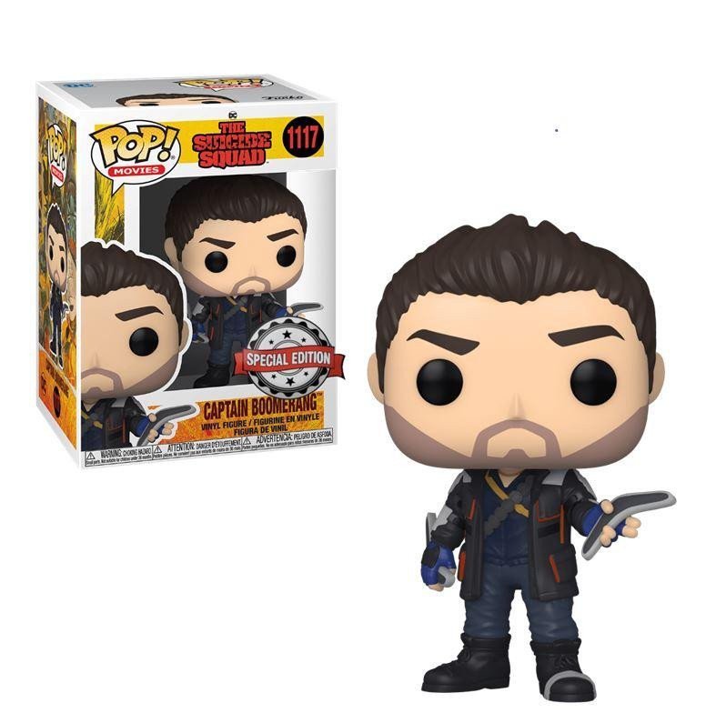 Funko POP Movies The Suicide Squad - Capt Boomerang exclusive special edition