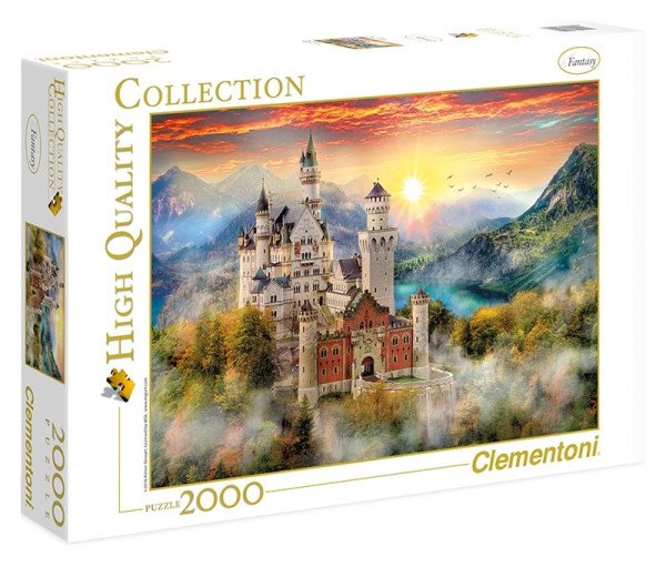 Puzzle Zámek Neuschwainstein 2000 dílků