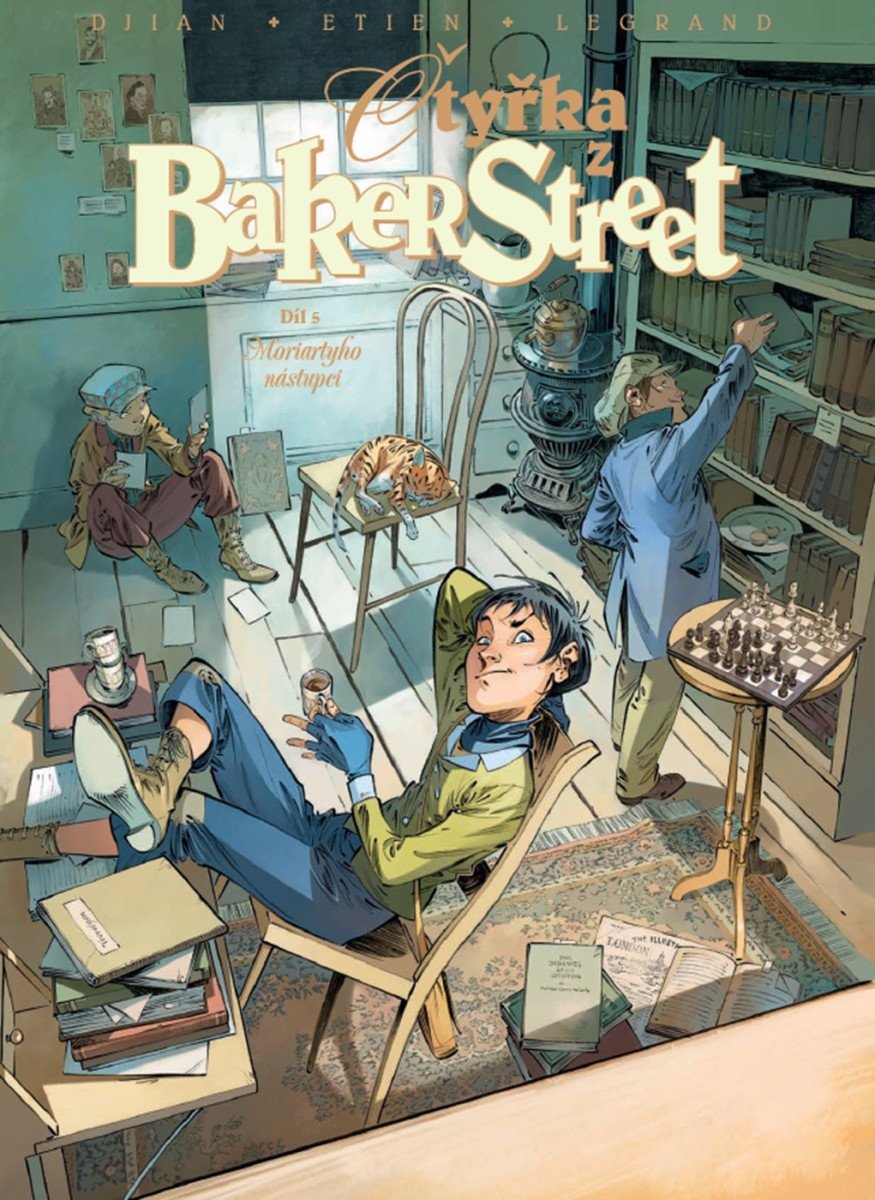 Čtyřka z Baker Street 5 - Moriartyho nástupci – Djian J B