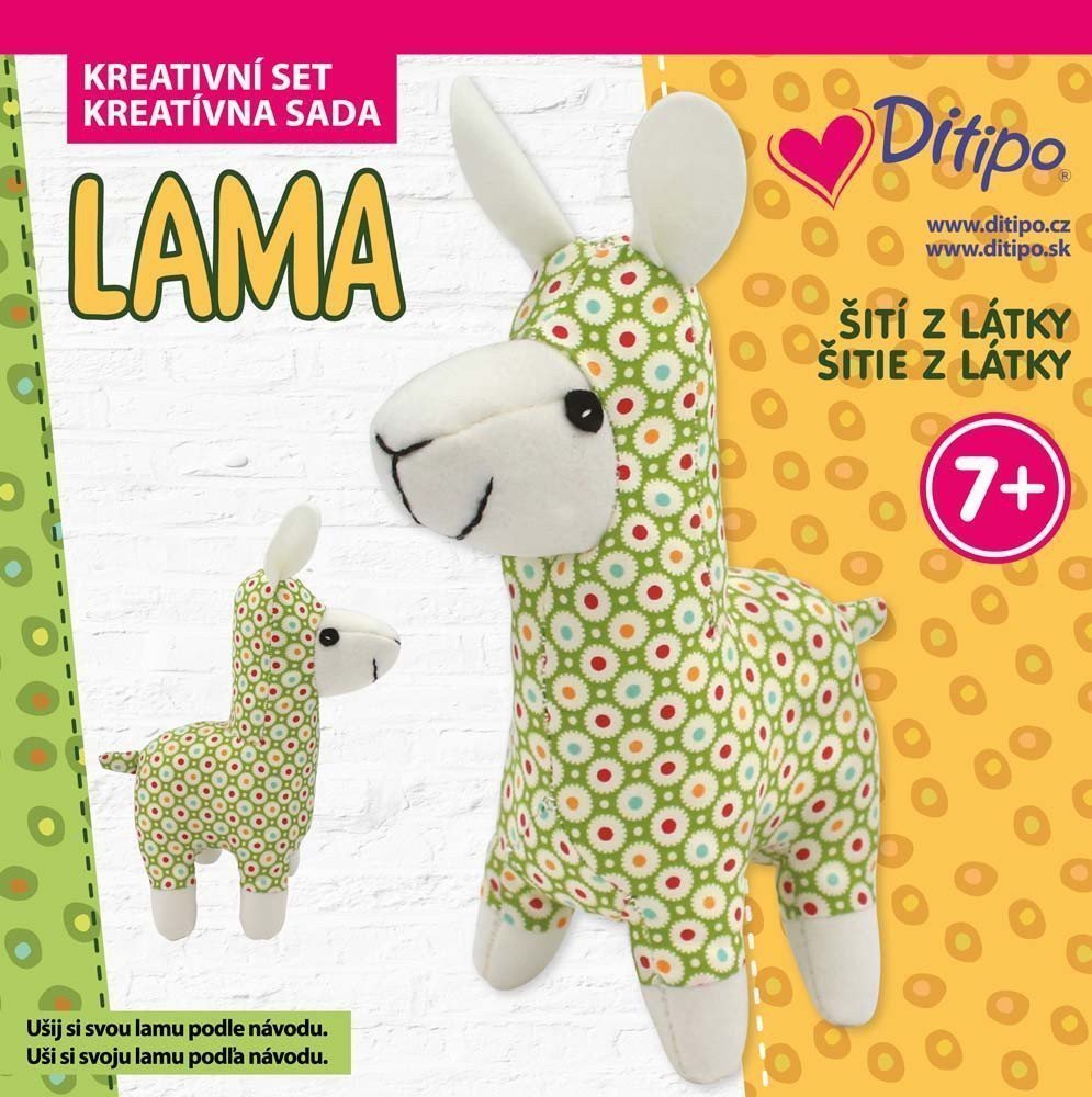 Kreativní set Šití z látky - mix 2 motivů