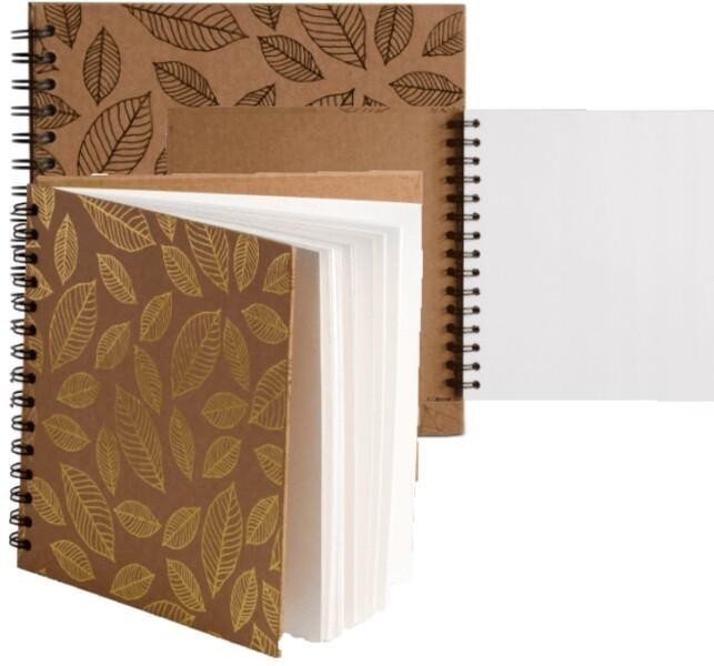 Album Golden Leaves  spirálové 20 x 20 cm