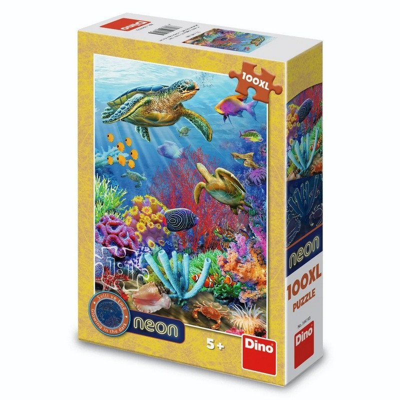 Puzzle Podmořský svět - neon 100 XL dílků