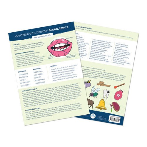 Logopedická karta - Hláska Z – Smitková Šárka