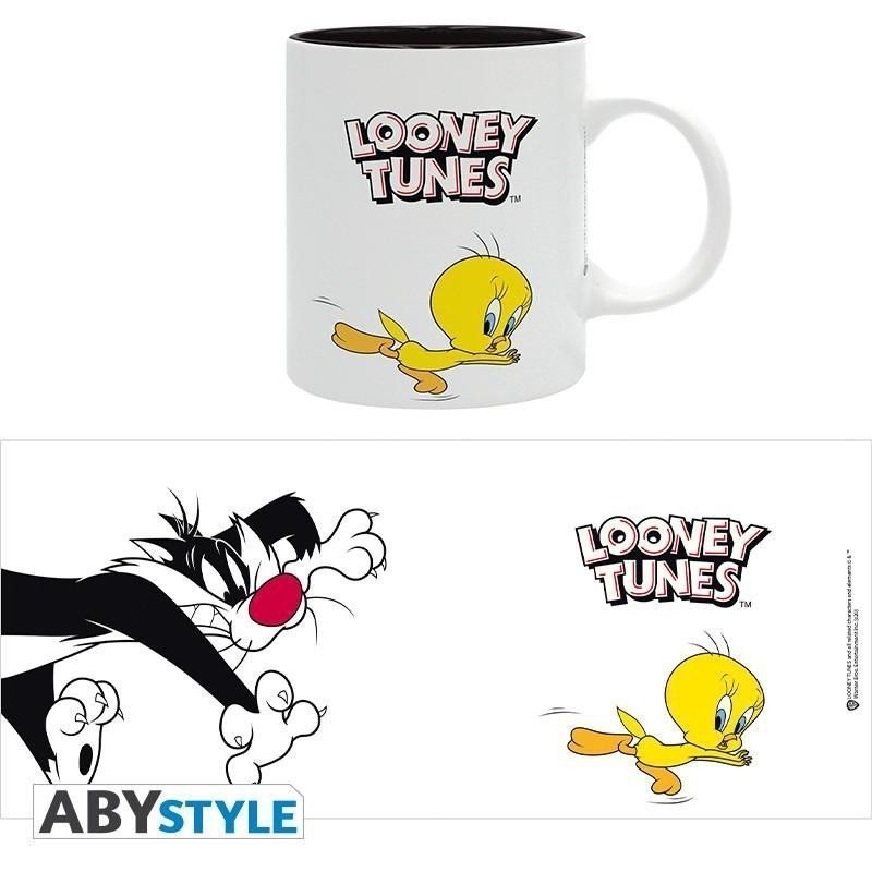 Looney Tunes Hrnek keramický - Tweety Sylvester objem 320 ml
