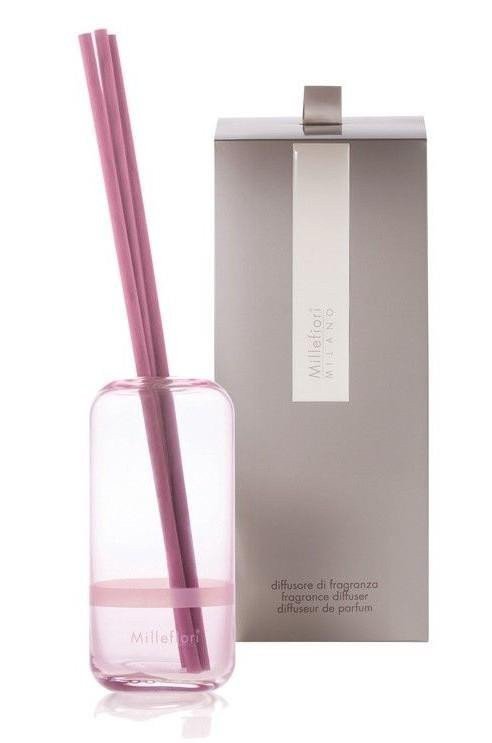 Millefiori Milano Air Design Difuzér skleněný Pouzdro Pink  krabička 250ml