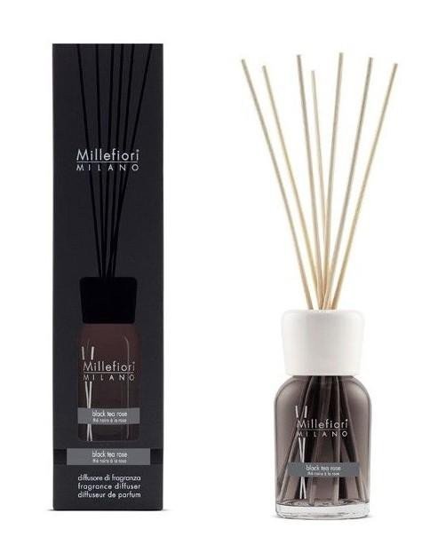 Millefiori Milano Black Tea Rose  difuzér 100ml