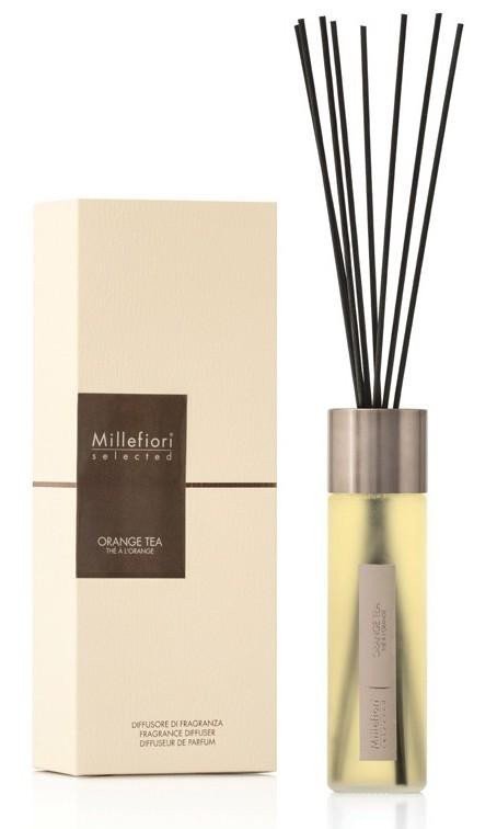 Millefiori Selected Orange Tea  difuzér 350ml  stébla
