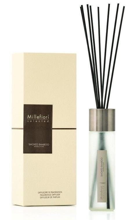 Millefiori Selected Smoked Bamboo  difuzér 350ml  stébla