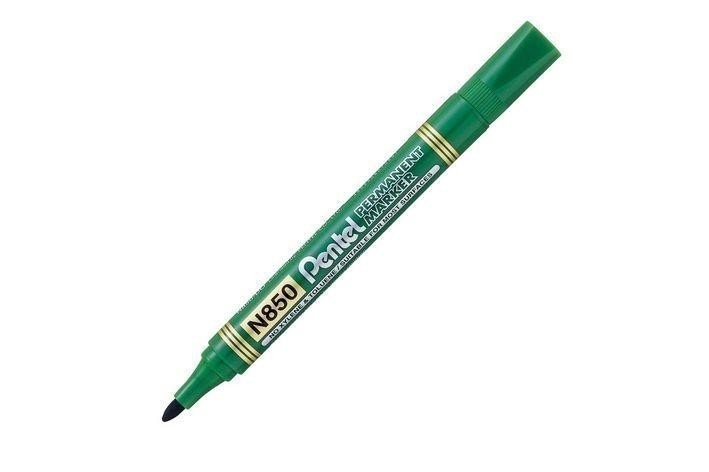 Popisovač Pentel Permanentní N850 - zelený 42 mm