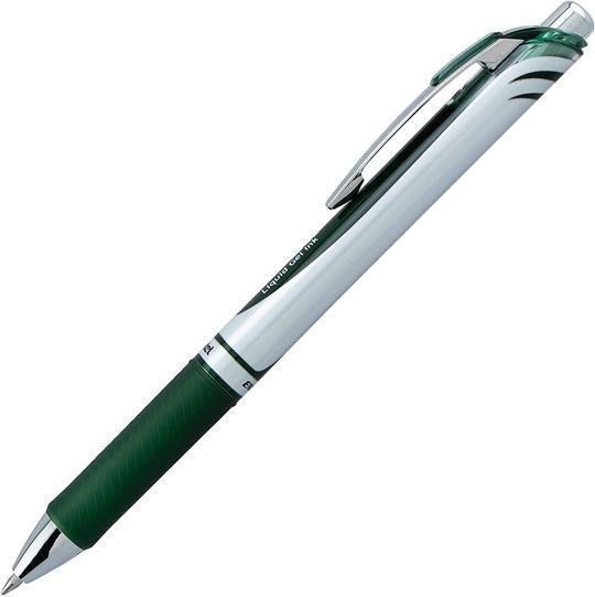 Pero gelové Pentel EnerGel BL77 - tmavě zelené 07mm