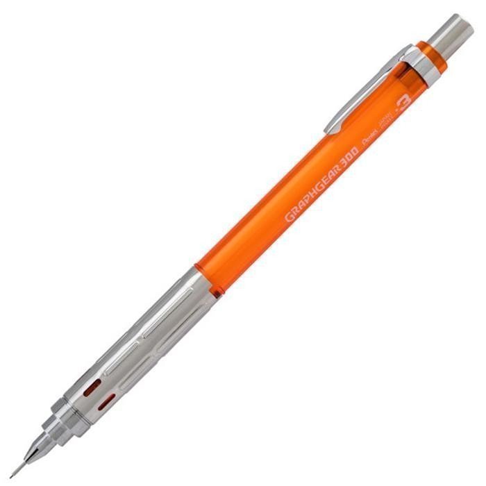 Mikrotužka Pentel GraphGear PC313 - oranžová 03mm