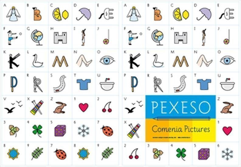 Pexeso Comenia Pictures – Lencová Radana
