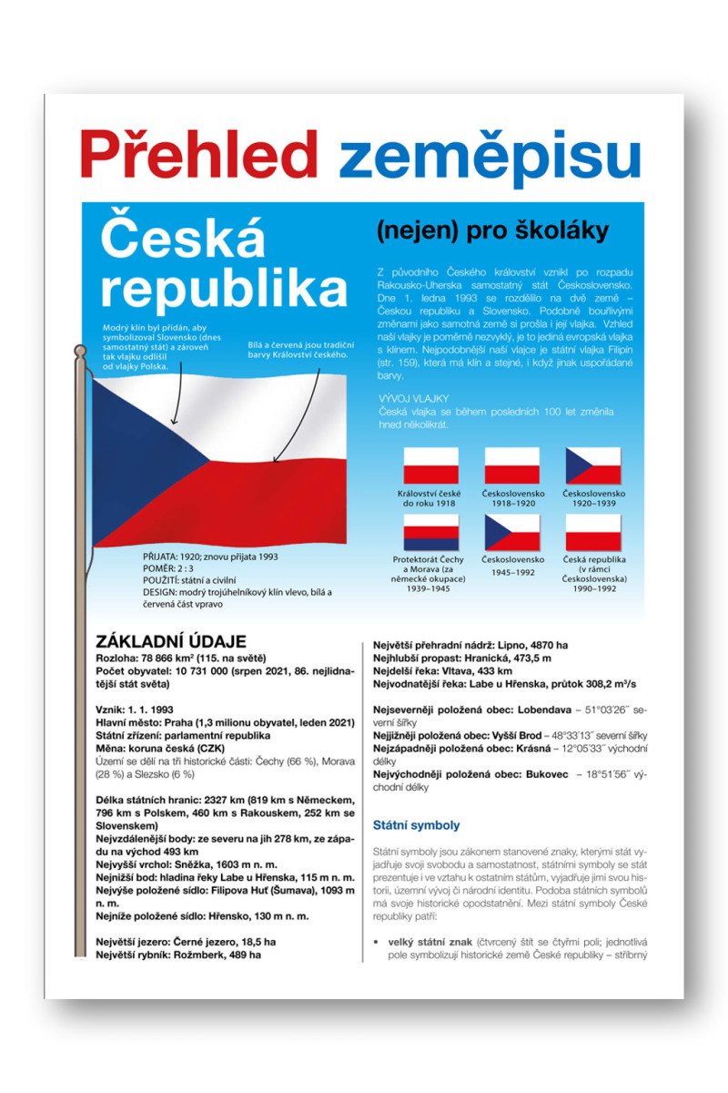 Česká republika - Přehled zeměpisu nejen pro školáky – Kolář Martin