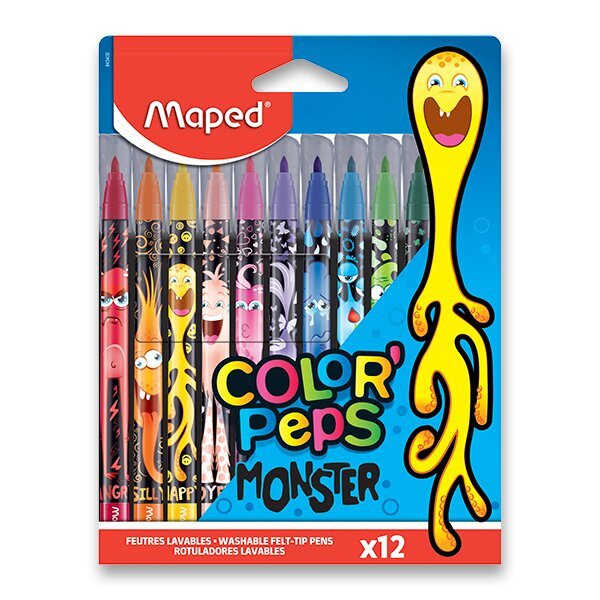 Maped Fixy Color Peps Monster 12 ks