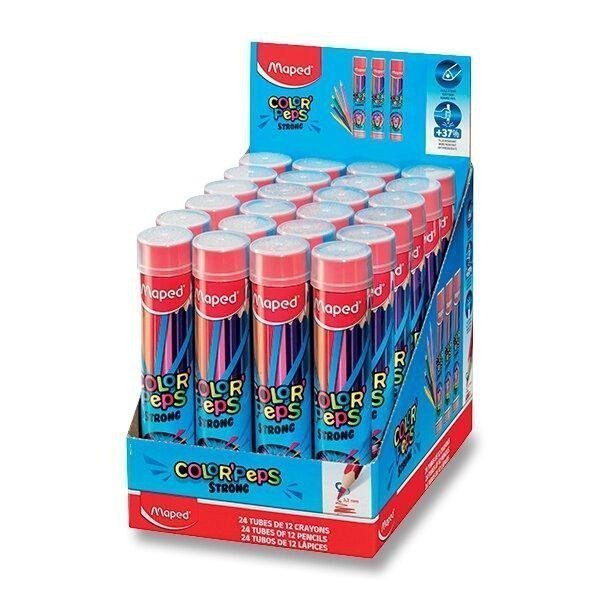 Maped Pastelky Color Peps v kovovém pouzdru