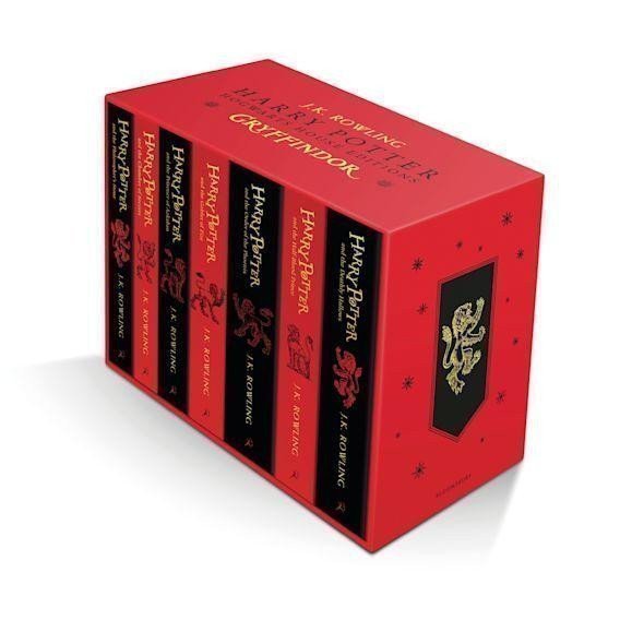 Harry Potter Gryffindor House Editions Paperback Box Set – Rowlingová Joanne Kathleen (2022)