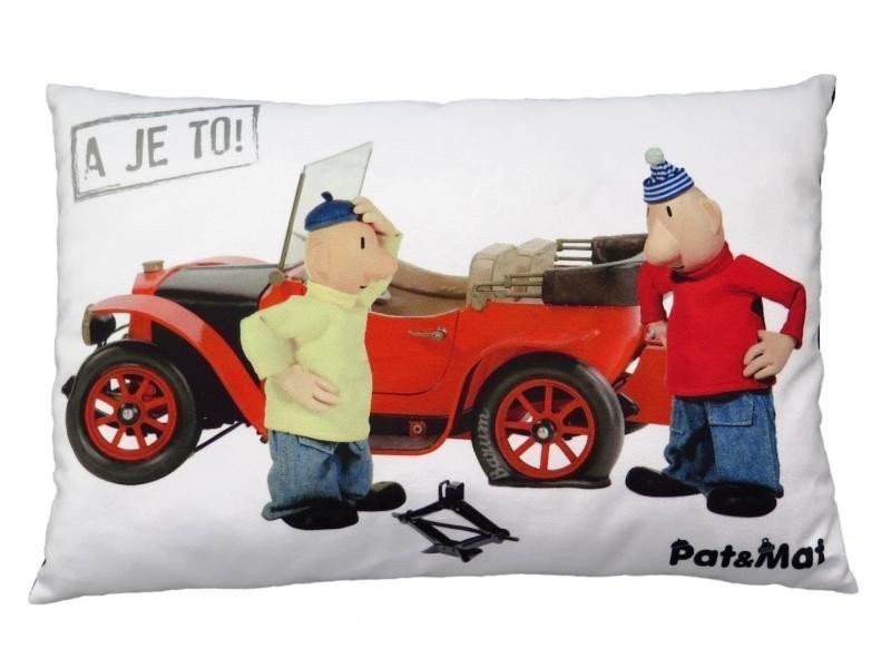 Pat a Mat - Polštář 45x30 cm  defekt