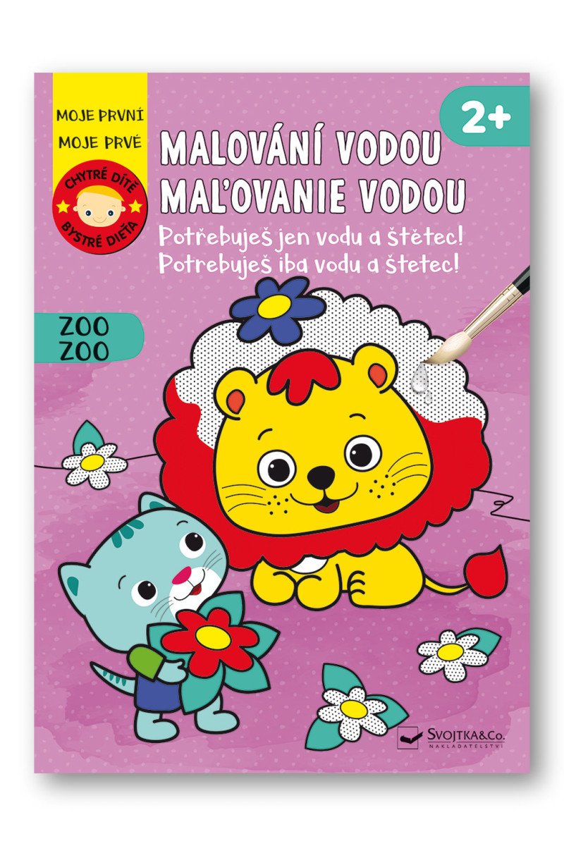 Malování vodou Zoo - Chytré dítě