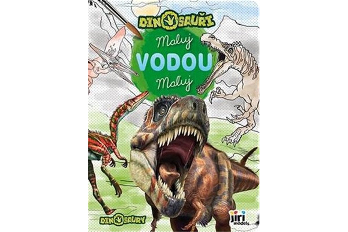 Dinosauři - Maluj vodou