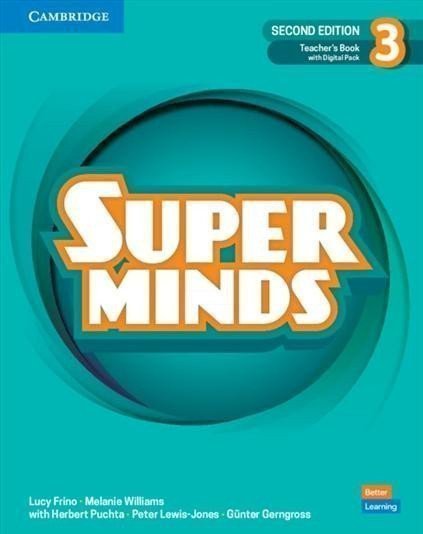 Super Minds Teachers Book with Digital Pack Level 3 2nd Edition – Frino Lucy
