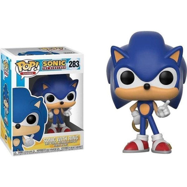 Funko POP Games: Sonic - Sonic with Ring #283