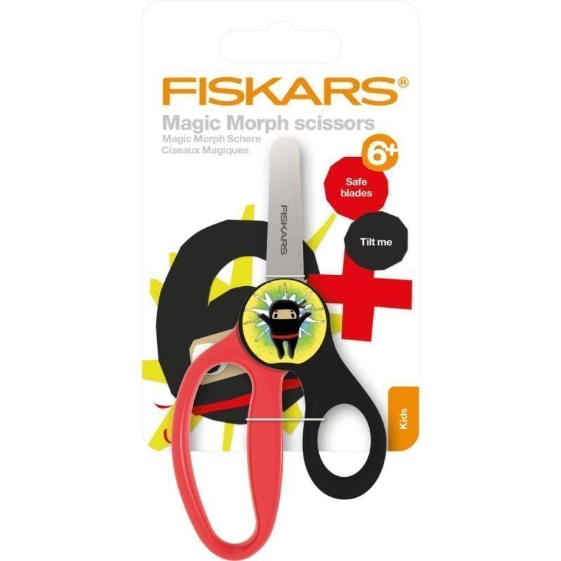 Fiskars Magic Morph Dětské nůžky - nindža 13 cm od 6