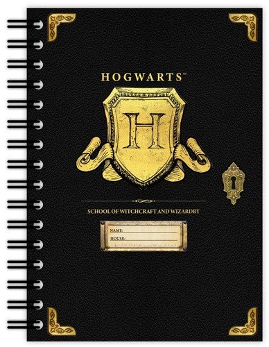 Harry Potter Blok A5 - Bradavice kroužkový