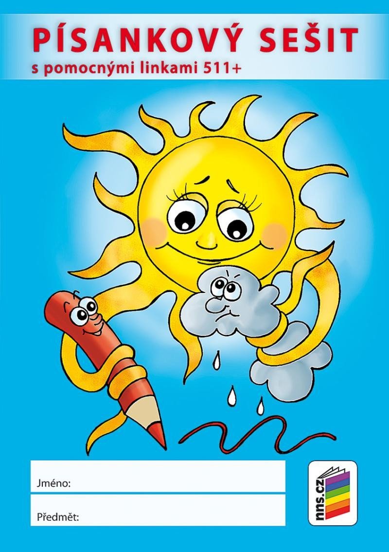 Písankový sešit s pomocnými linkami 511