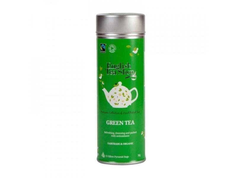 English Tea Shop Čaj Zelený bio Fairtrade v plechovce