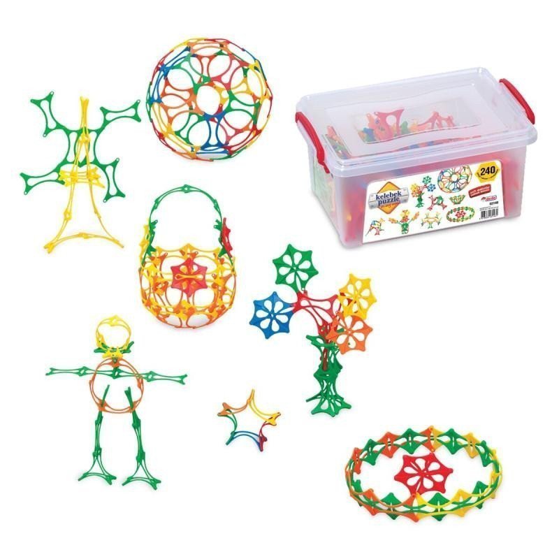 Puzzle Motýlci v krabici 240 ks