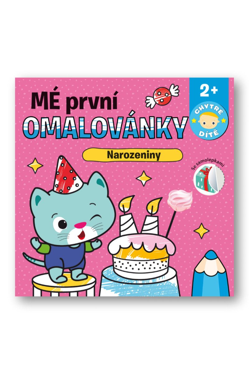 Mé první omalovánky Narozeniny - Chytré dítě