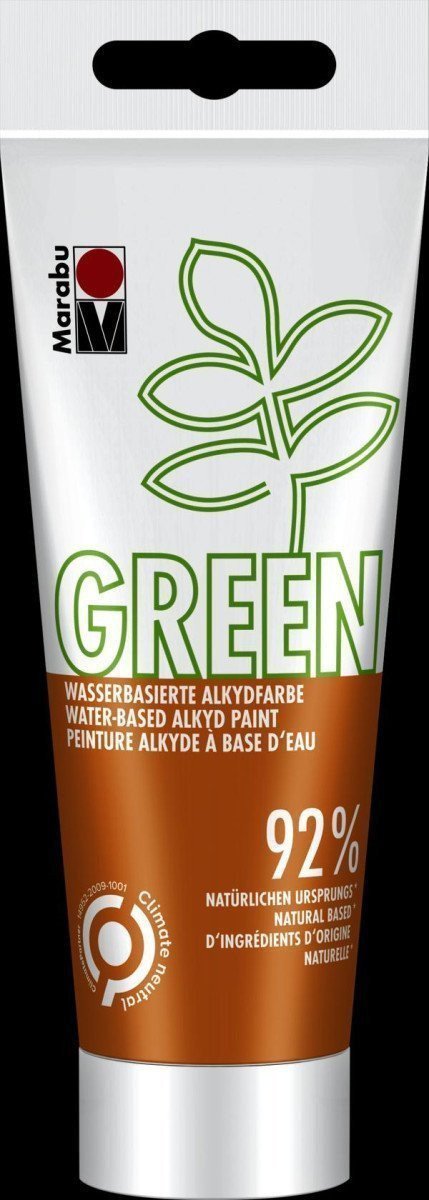Marabu Green Alkydová barva - oranžová 100 ml