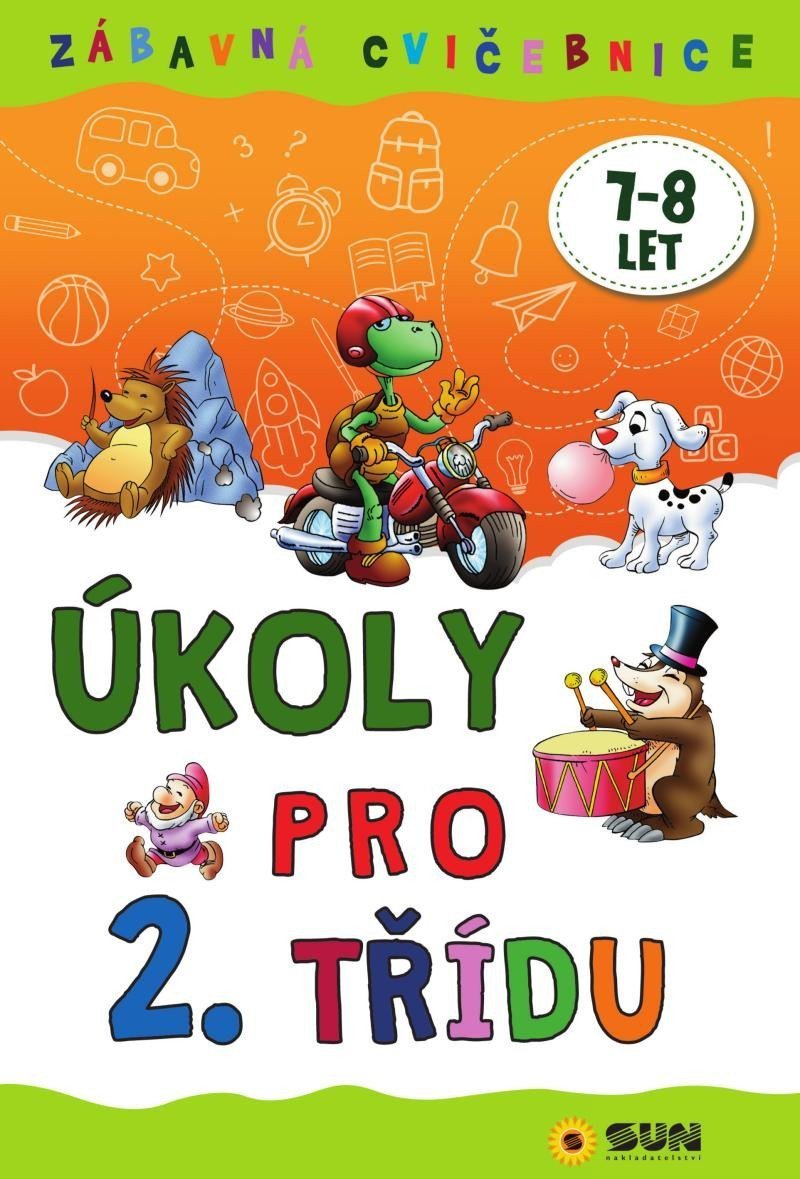 Zábavná cvičebnice Úkoly pro 2 třídu