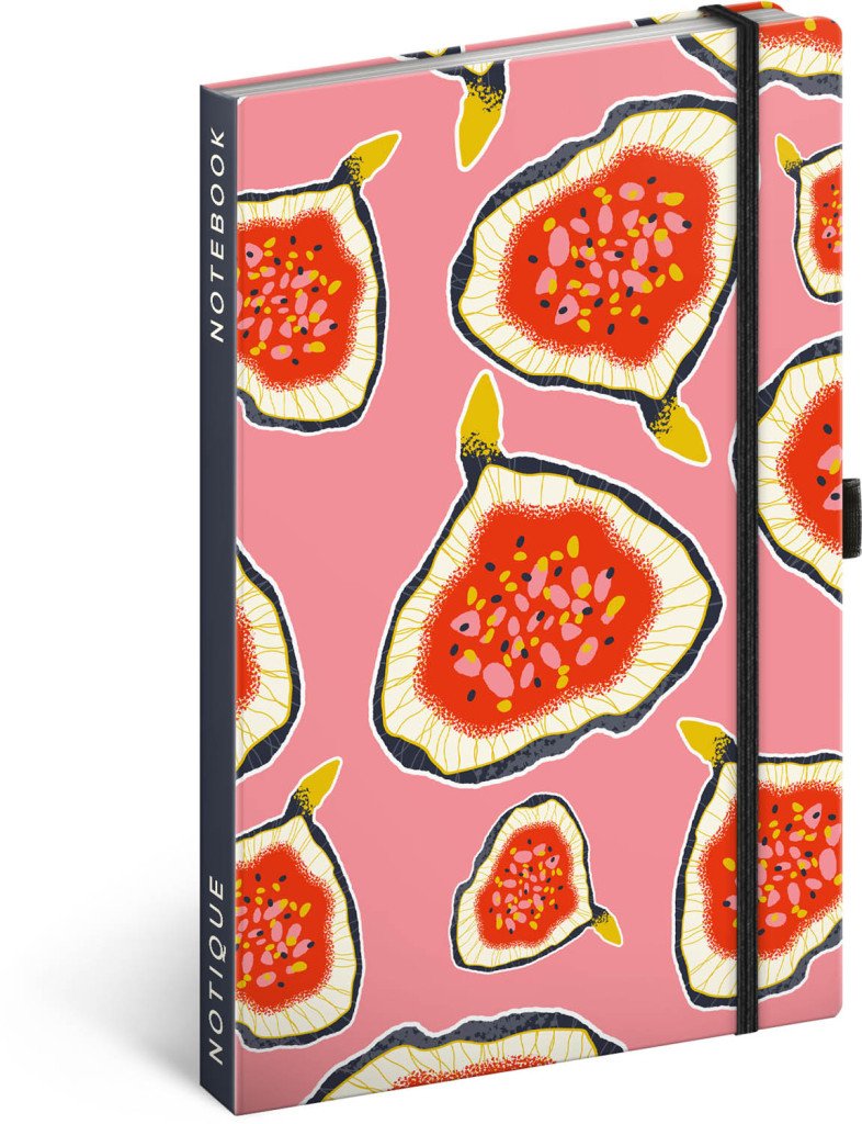 Notes Fíky linkovaný 13 × 21 cm