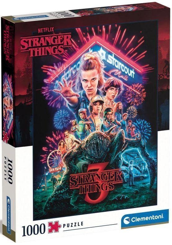 Puzzle Stranger Things Season 3 1000 dílků